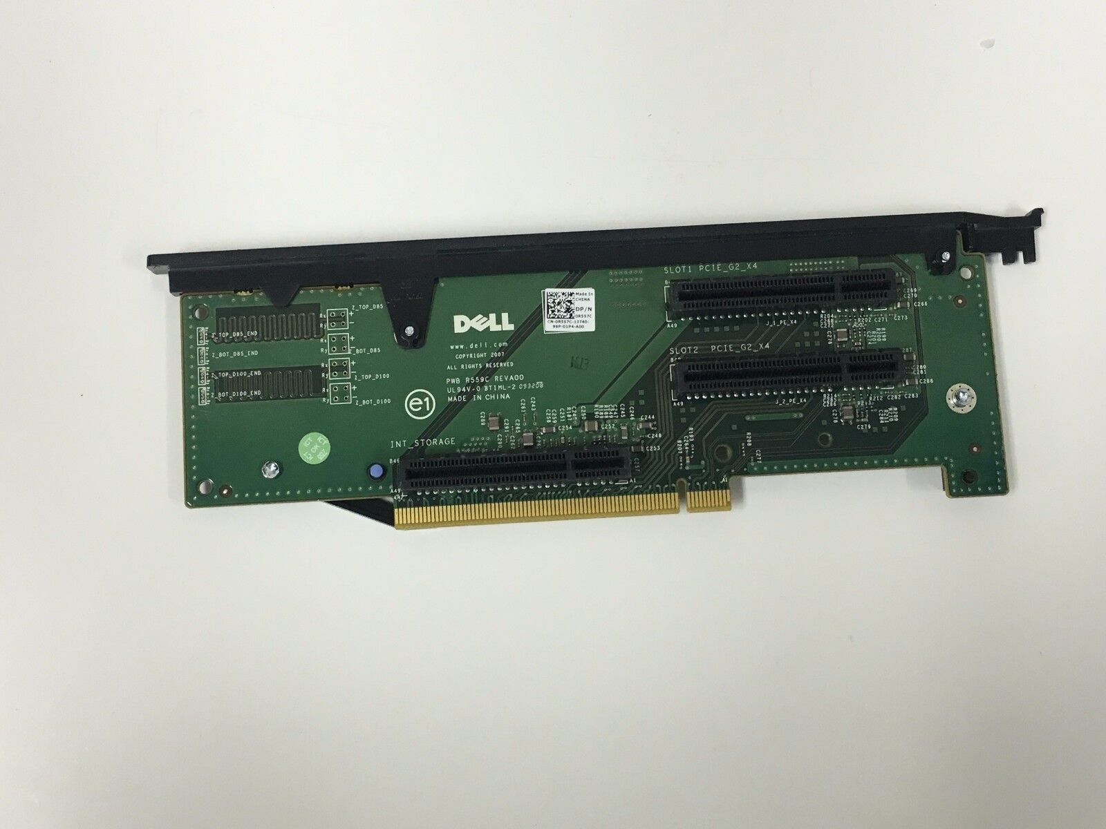 Dell Poweredge R710 Original PCI Express Riser Card Board R557C 0R557C
