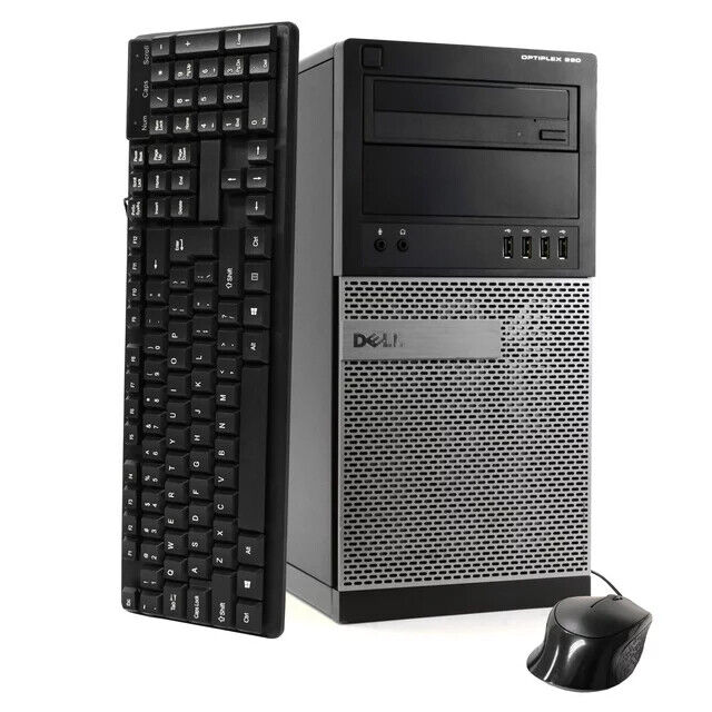 Customize Dell Optiplex 990 Tower Computer with Windows 7 Professional x64bit