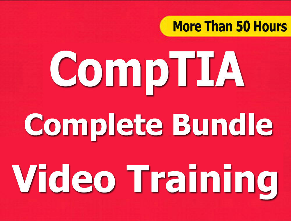 CompTIA A+ Network+ Server+ Security+ Linux+ Video Training Tutorials CBT