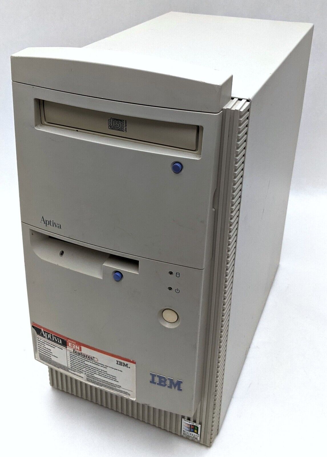 VTG IBM Aptiva 2153 E2N Desktop AMD K6-2 233 MHz 512MB RAM 341MB HDD ATI Mach64