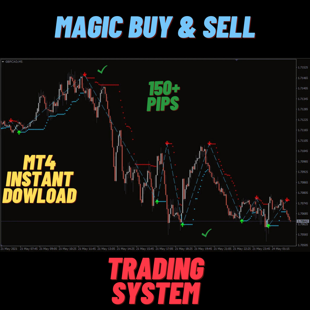 Magic Buy & Sell  trend Trading Signal System Indicator PRO FX Traders MT4