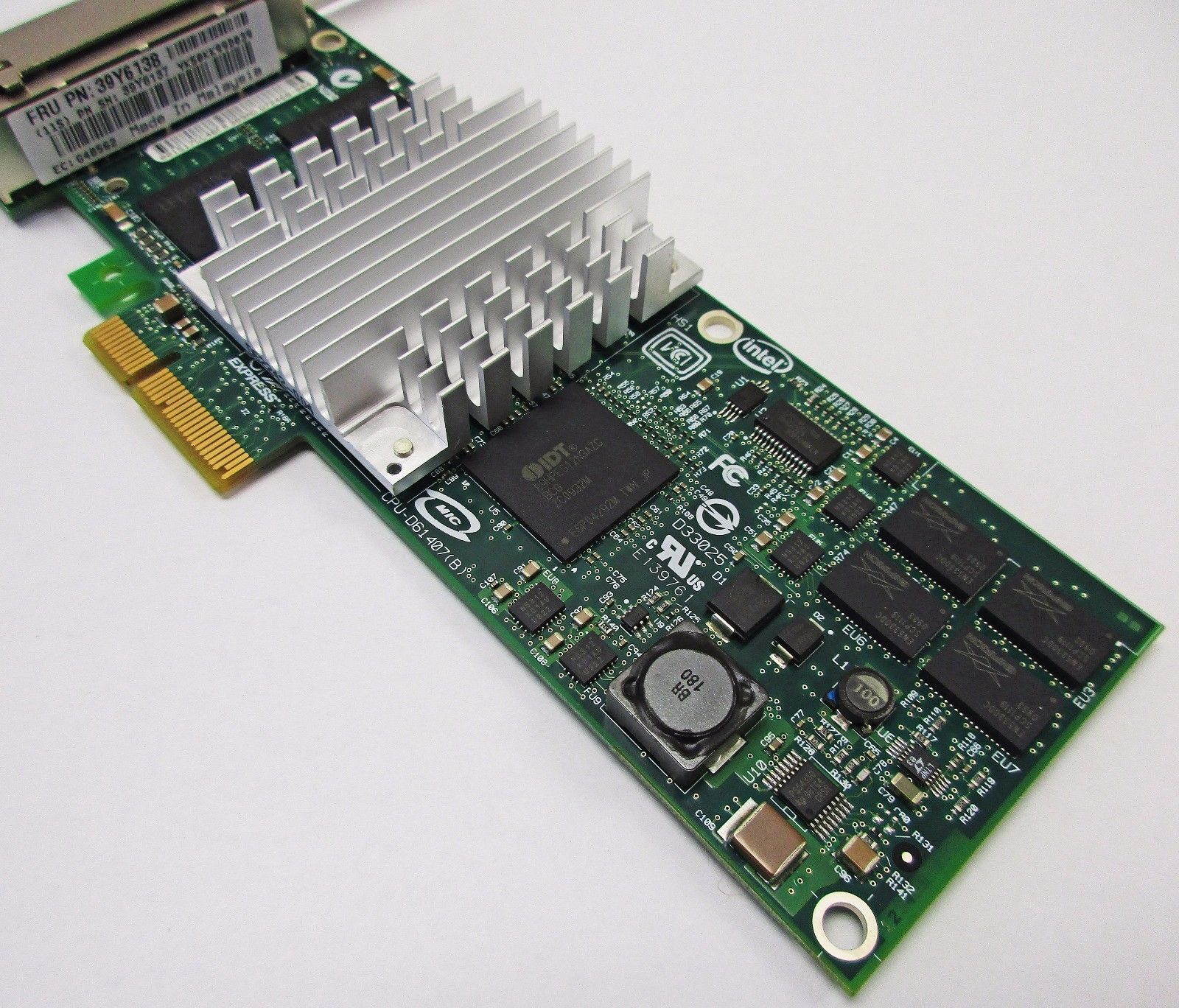 IBM INTEL PRO/1000 PT QUAD PORT PCIe GIGABIT NIC HBA SERVER ADAPTER CARD 39Y6138