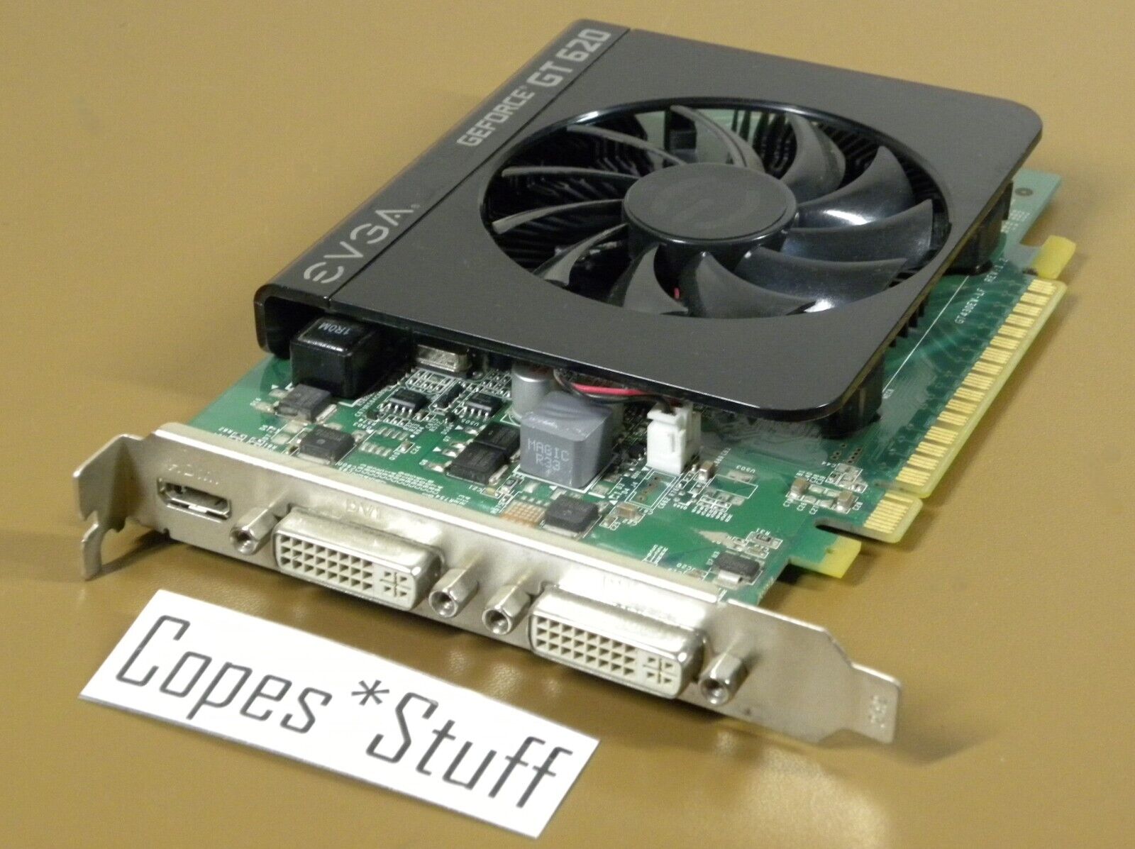 EVGA GeForce GT 620 01G-P3-2621-KR 1GB Video Card ~ Mini HDMI / Dual DVI