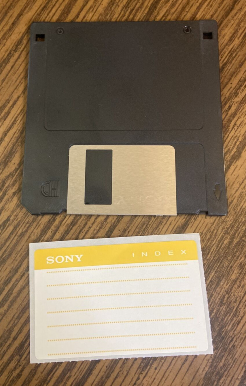 Sony 2HD Diskettes 3.5 HD disc 1.44 MB IBM Formatted