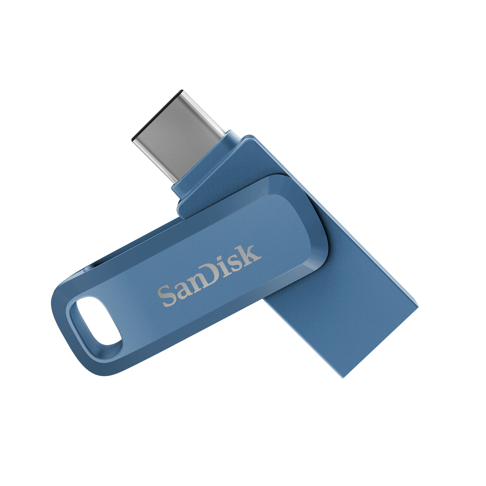 SanDisk 64GB Ultra Drive Dual Go USB Type-C Flash Drive, Blue- SDDDC3-064G-G46NB