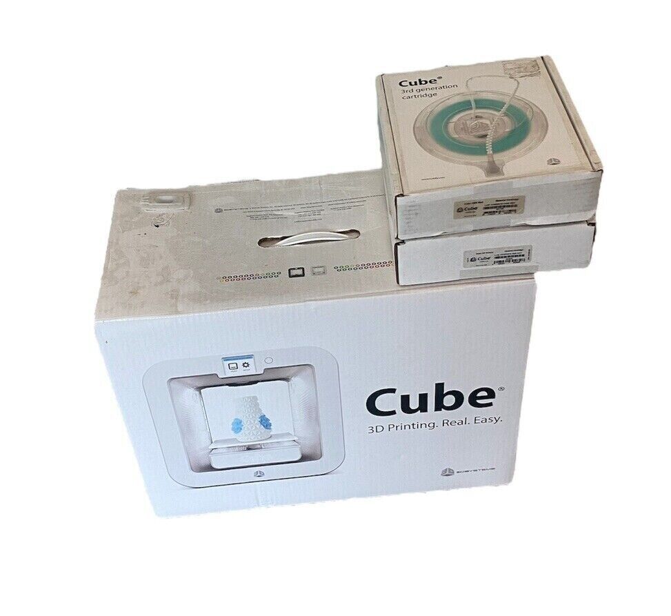 CUBE 3D Systems Wireless Printer 3rd Generation 391100 - New
