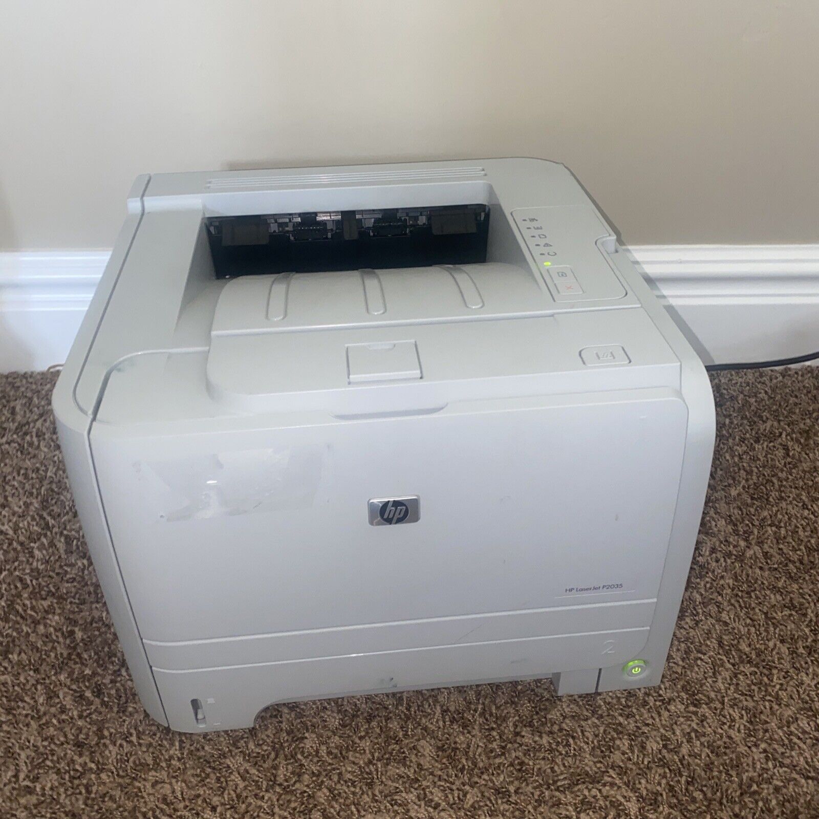 HP LaserJet P2035 CE461A Network Monochrome Printer No toner