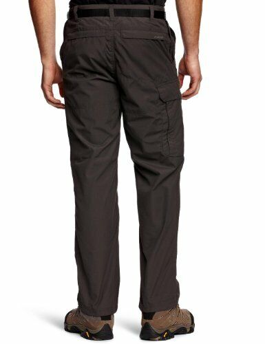 Craghoppers Mens Classic Kiwi Trousers, Brown Marron Bark, 36 Inches