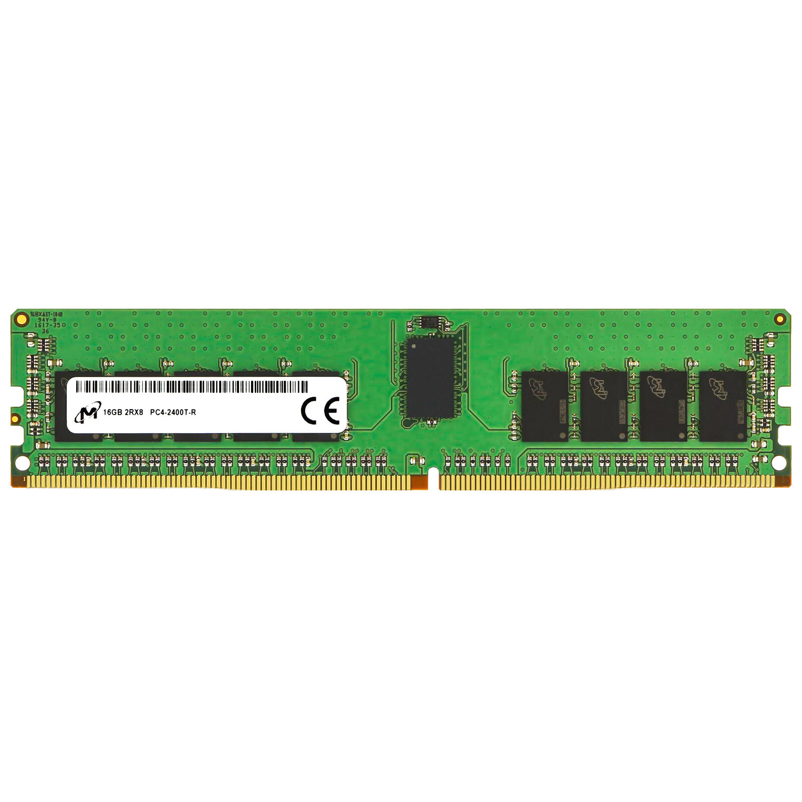 Micron 16GB 2Rx8 PC4-2400T RDIMM DDR4-19200 ECC REG Registered Server Memory RAM