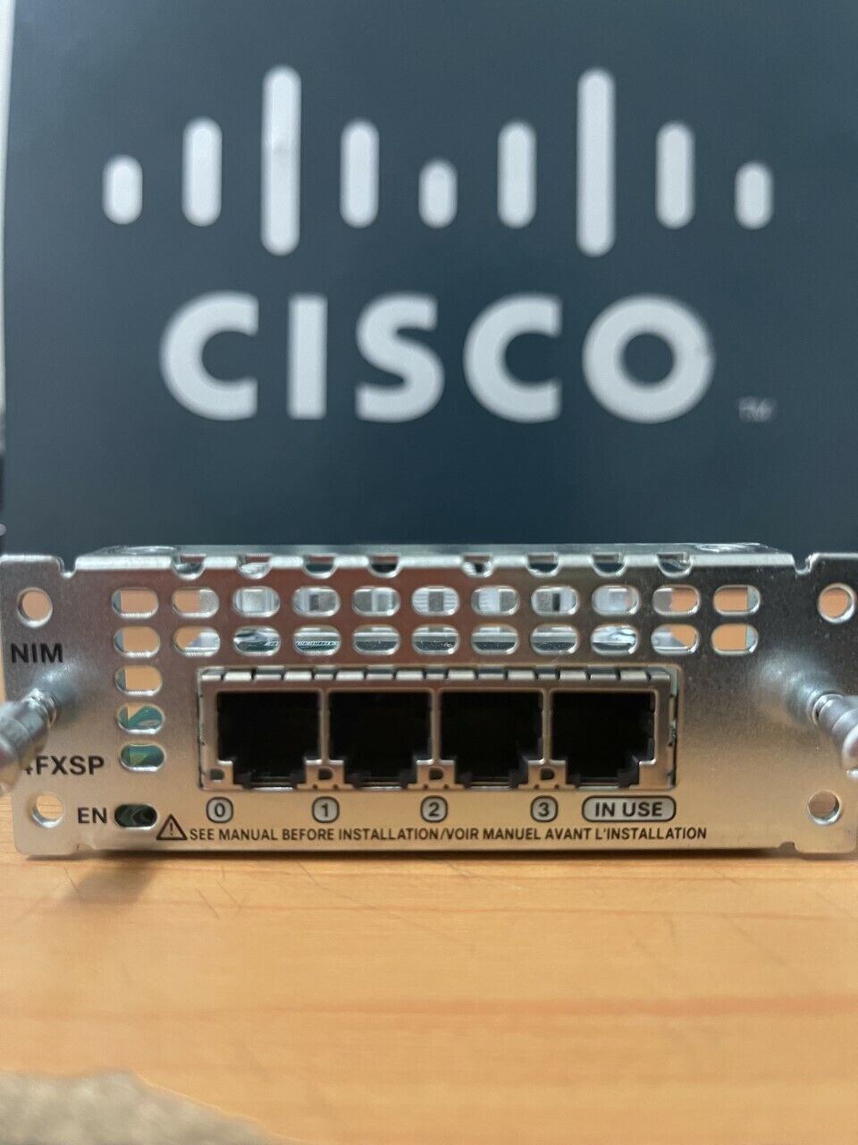 CISCO NIM-4FXSP 4-Port Network Interface Expansion Module for 4000 Series Router
