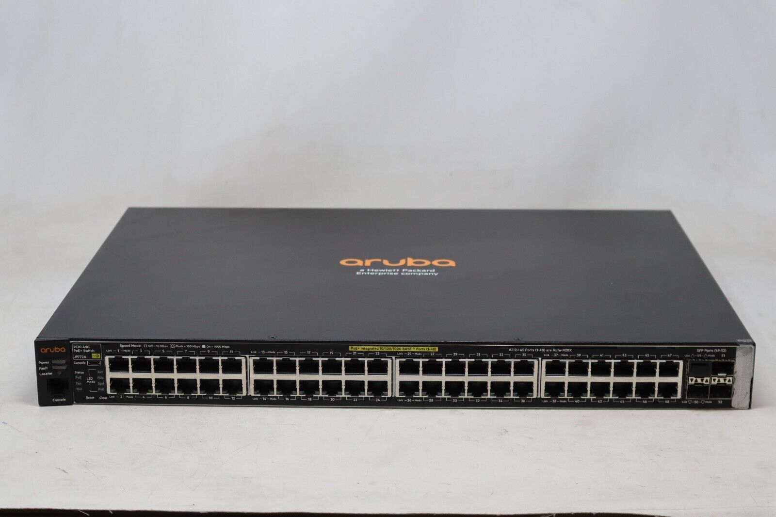 Aruba 2530-48G PoE+ Switch J9772A | Gigabit Ethernet Network Switch | Managed Sw