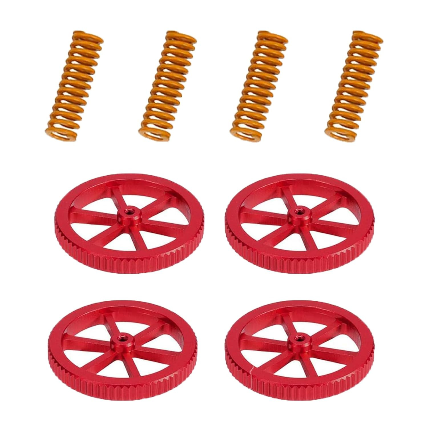 Creality Metal Leveling Nuts and Springs Upgrade for Ender 3 V2 Ender 5 Plus