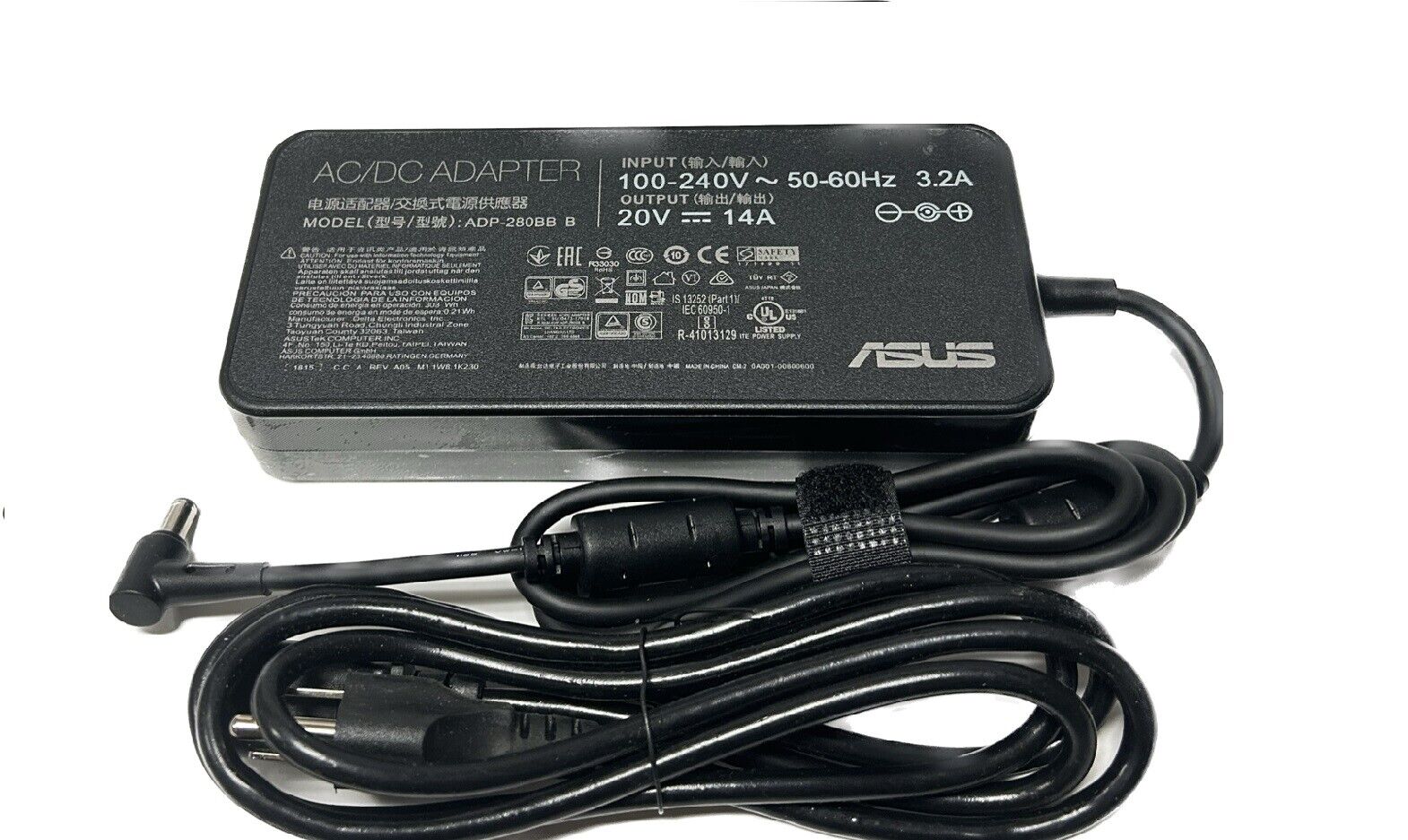 Genuine OEM ASUS ROG Strix Scar 17 280W 20V 14A AC Adapter Charger ADP-280BB B