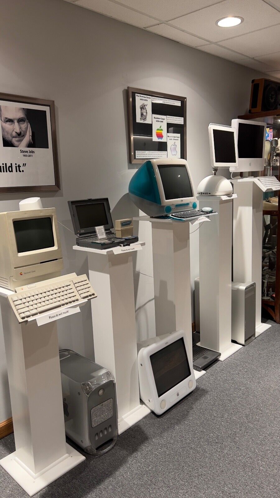 Vintage Collection of Apple Computers - Museum Kept