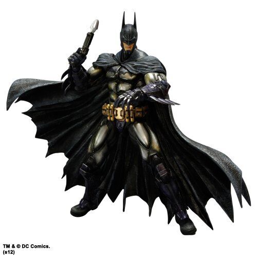 Batman Arkham Asylum Tm Play Arts Kai Batman Tm) Armored Pvc Painted Action Figu