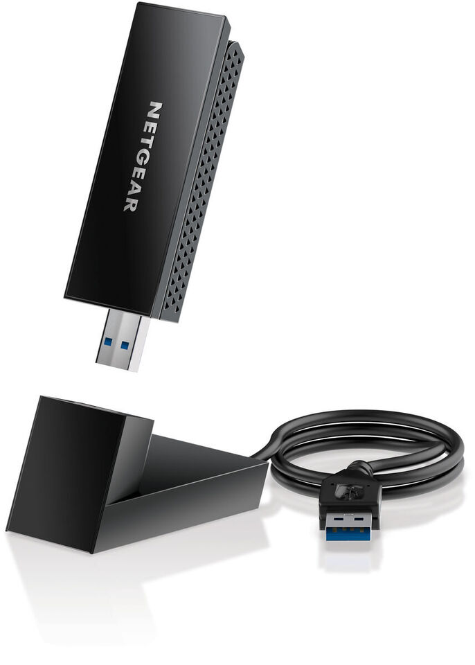 NETGEAR Nighthawk A8000 AXE3000 Tri-Band Wi-Fi 6E USB 3.0 Adapter (E10025985)NEW