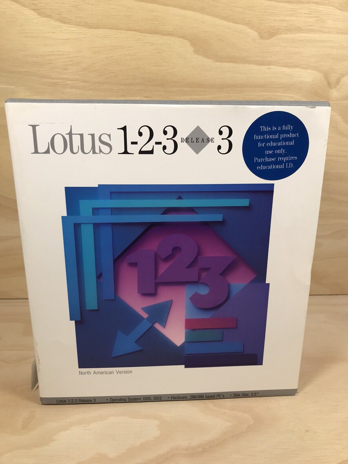 VTG Lotus 123 Release 3 Reference Guides Only No Software