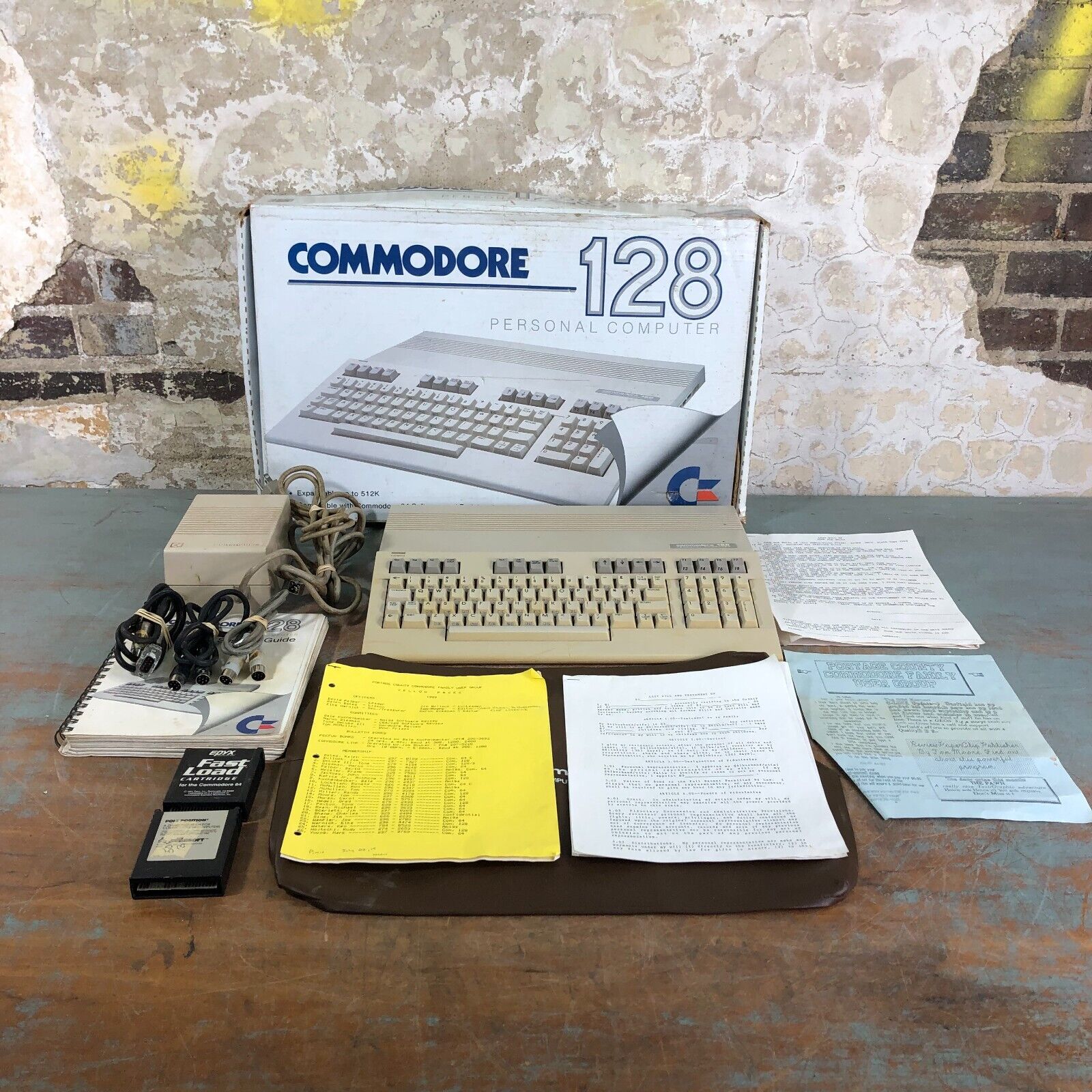 Commodore 128 C128 Computer - Complete in Original Box - WORKS