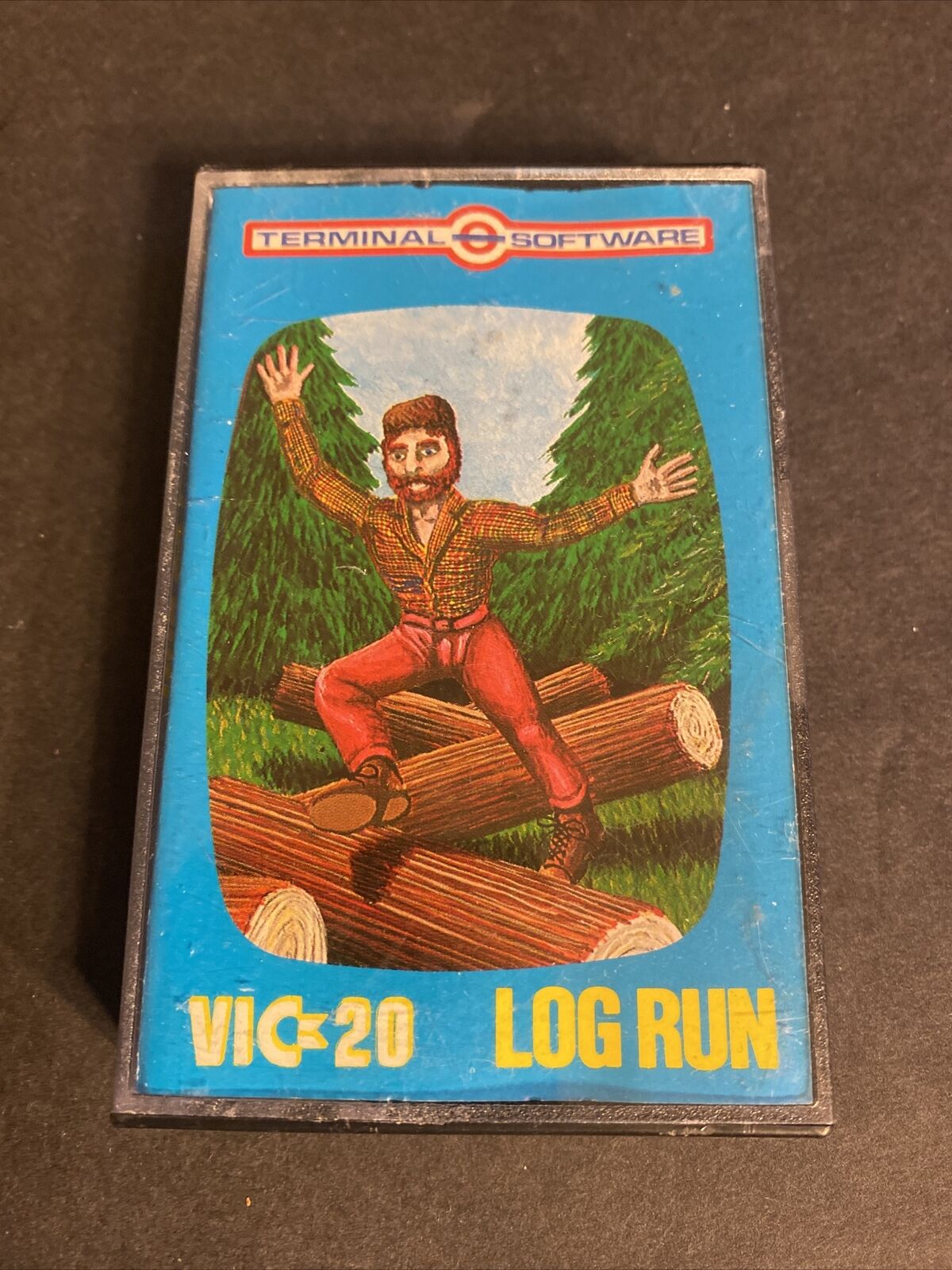 VIC-20 Log Run - Cassette Commodore Vic 20 Game