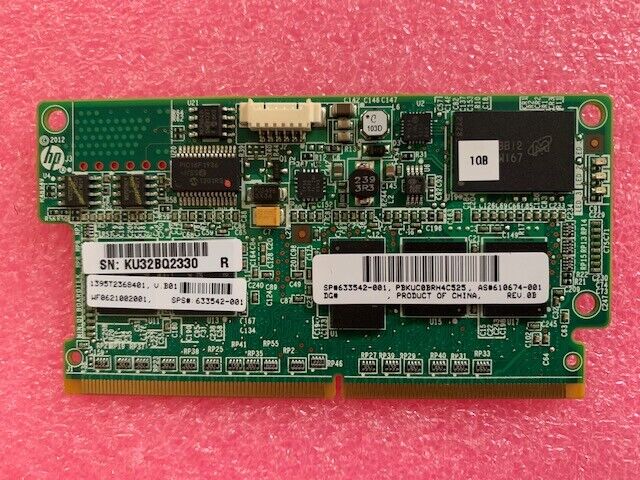 633542-001 610674-001 HP 1GB FLASH BACKED CACHE MEMORY FOR P420 P421 