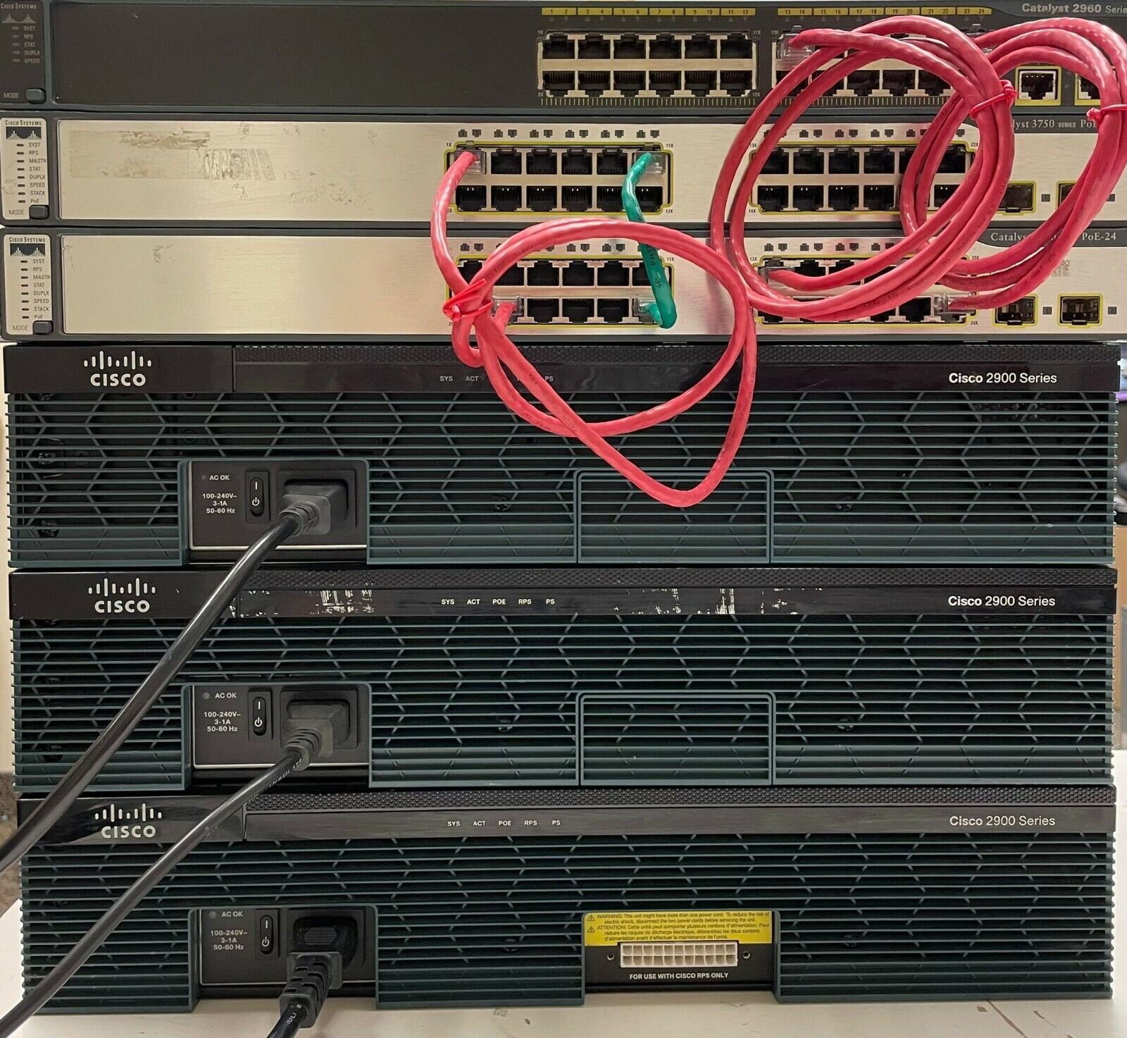 Advanced Cisco CCNA V3 CCNP Lab Kit /Firewall & FREE Rack