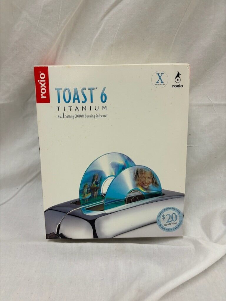 Toast 6 Titanium CD DVD Burning Software