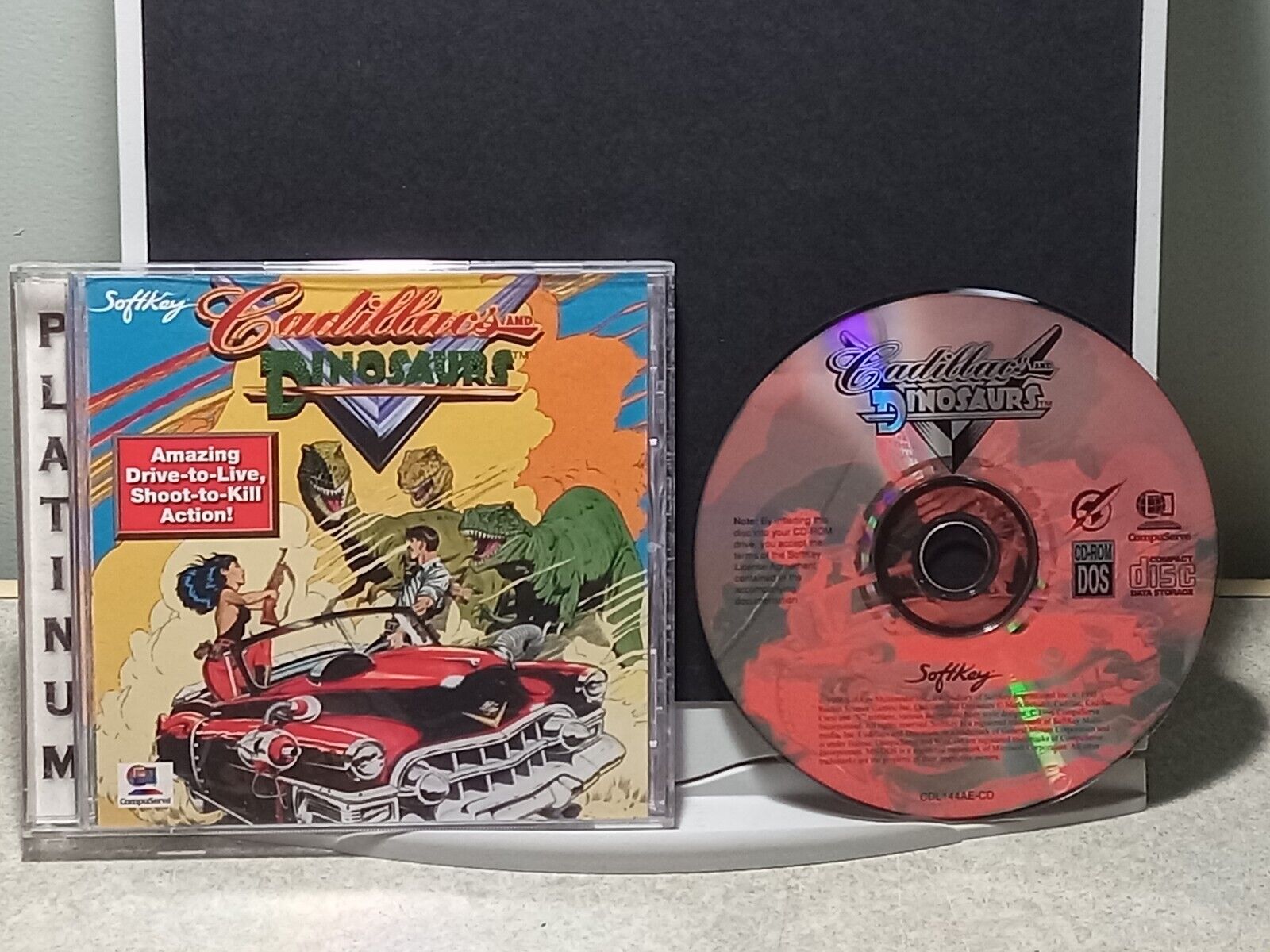 Cadillac’s and Dinosaur’s (PC CD-ROM 1996) Windows 95/98/XP Licensed Cadillac VG