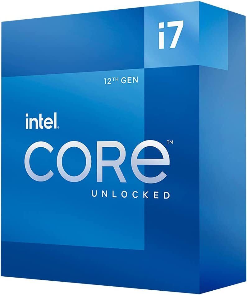 Intel Core i7-12700K Desktop CPU 12-Core 3.8GHz LGA1700 190W BX8071512700K