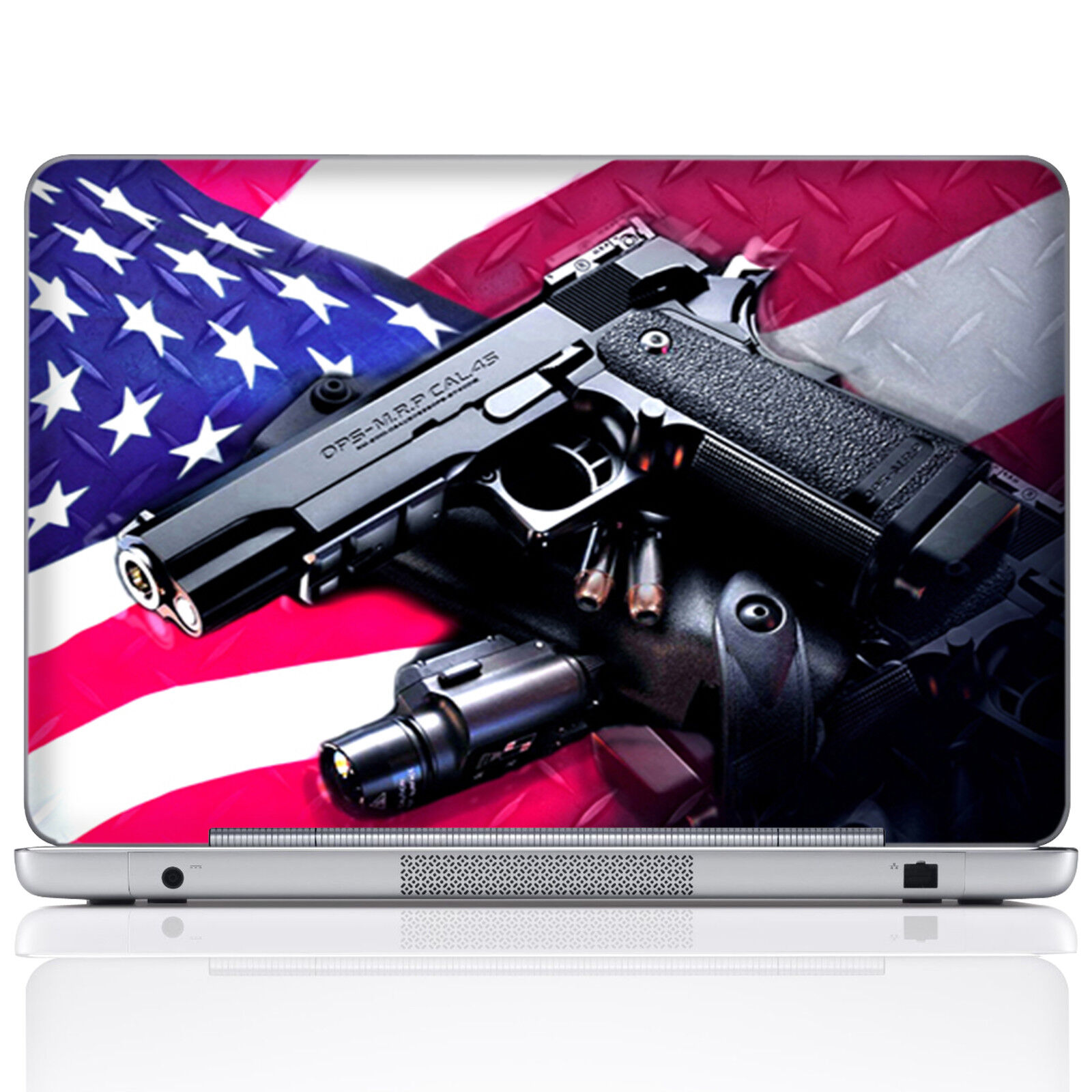 Laptop Skin Sticker Decal Art Cover w Wrist Pads for 10 inch to 17 inch notebook