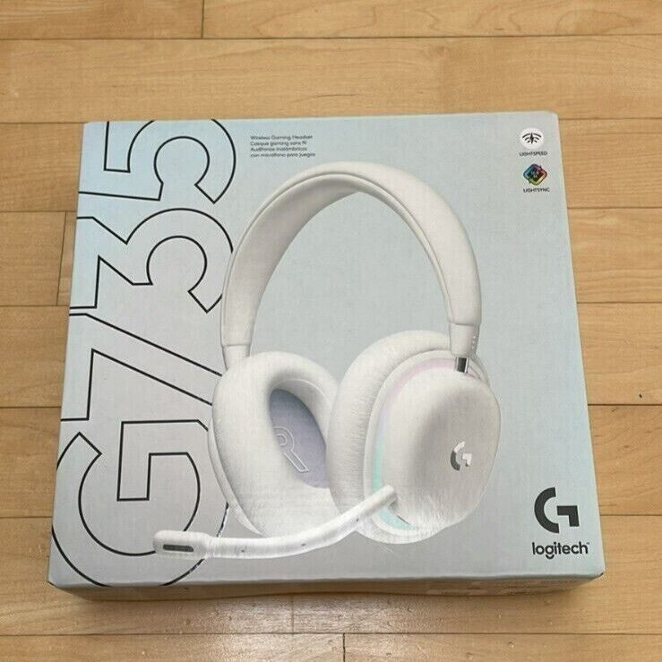 NEW | Logitech | G735 Aurora Collection Wireless Gaming Headset | White Mist