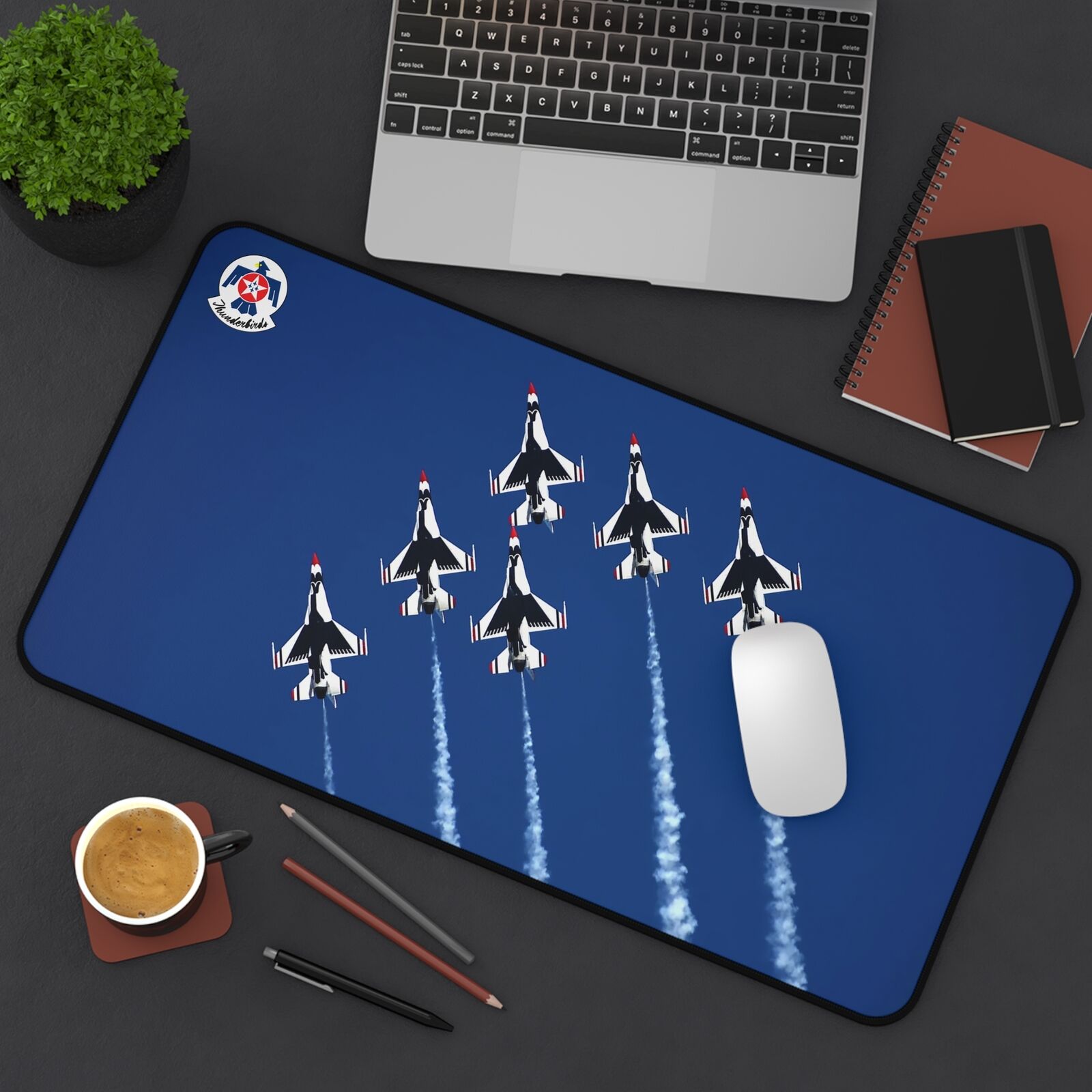 Thunderbirds - United States Air Force USAF Design - Desk Mat Gaming Mouse Pad