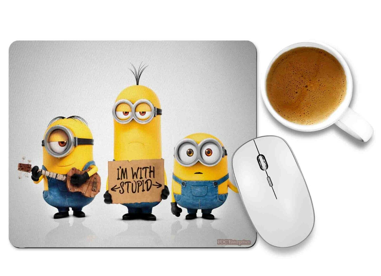 Minions The Despicable Me Mouse pad Non-Slip Rubber Base Gaming Mousepad 