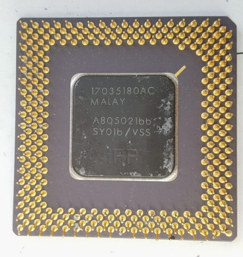 Intel Pentium 166 Non-MMX CPU A80502166 SY016 Socket 7 Processor