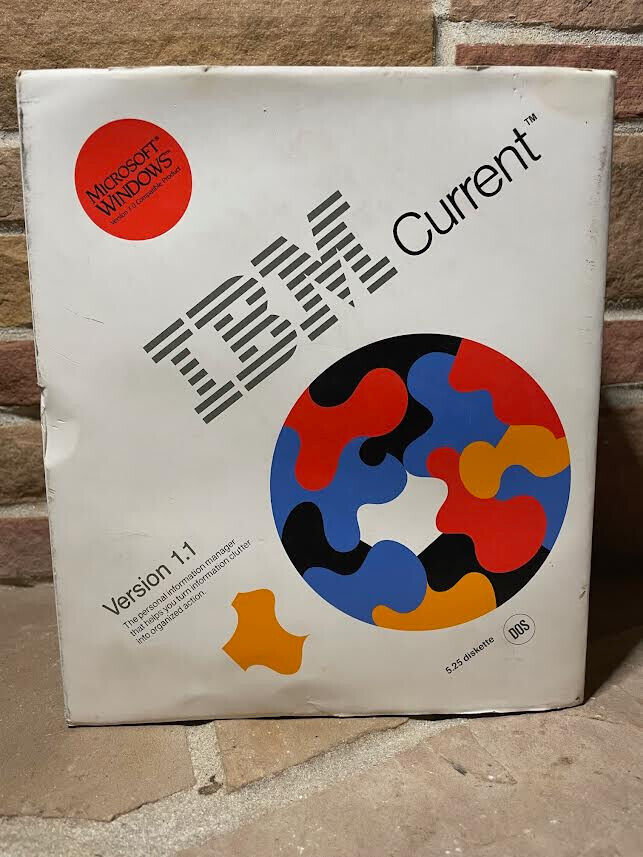 IBM 1990 Current Version 1.1 (5 disks) - Box Set + Guides & Manuals