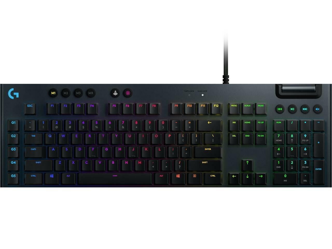 Logitech G815 LIGHTSYNC Mechanical Gaming Keyboard With Linear Switch 920-009000