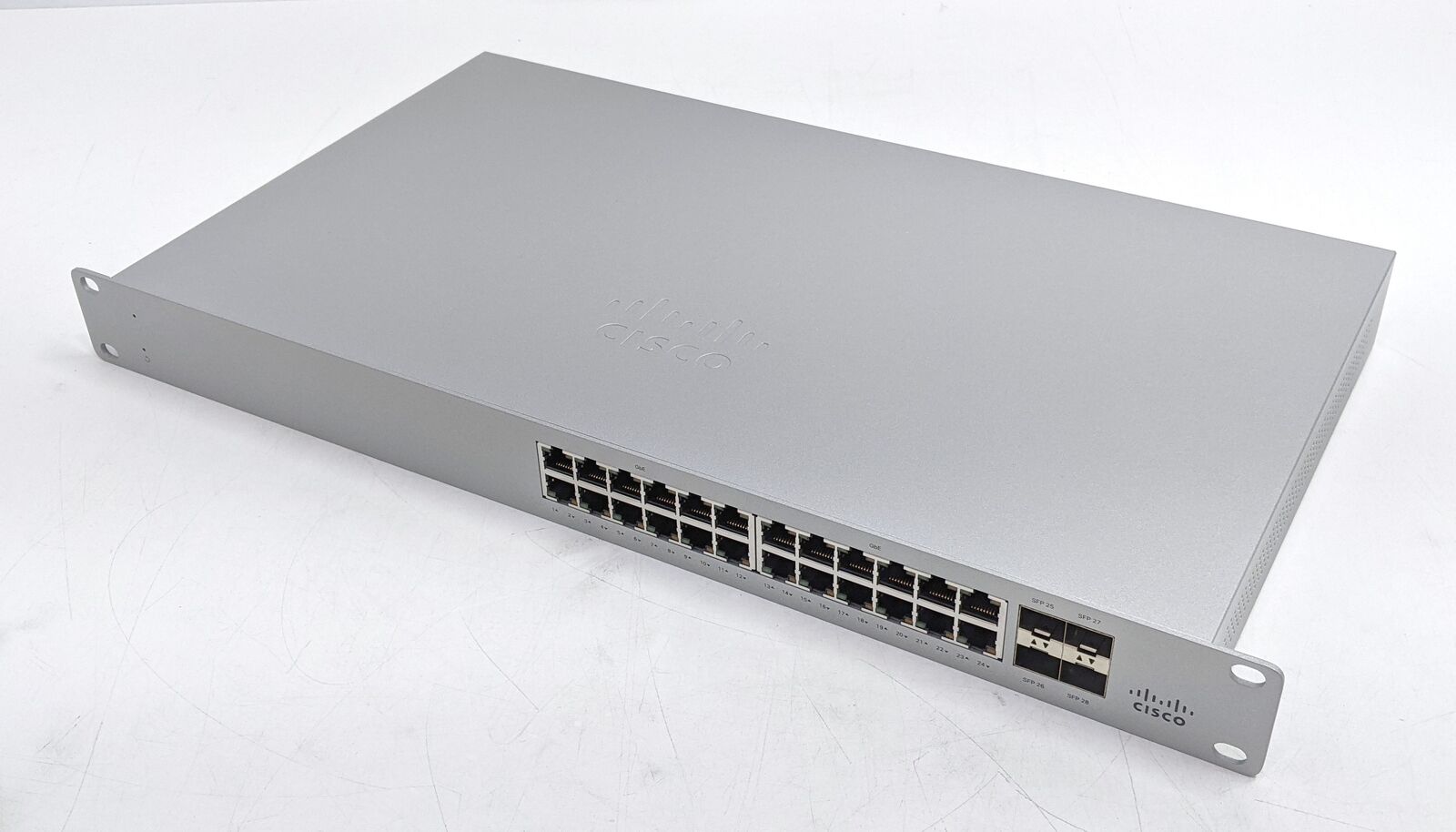 Cisco Meraki MS120-24-HW 24-Port Gigabit PoE+ Managed Switch