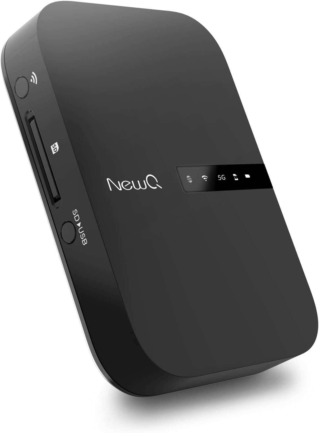 Filehub AC750 Travel Router: Portable Hard Drive SD Card Reader & Mini Wifi Rang