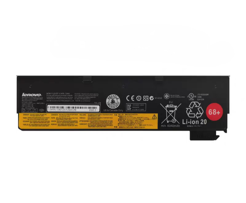 Genuine 68+ 48Wh Battery For Lenovo Thinkpad X240 X250 X260 X270 T460 45N1775
