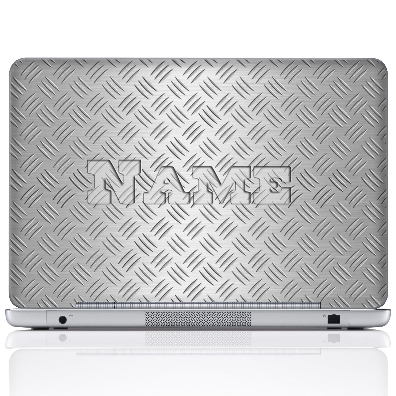 Unique Laptop Notebook Skin Sticker w. Customized Name For DELL HP ASUS & More