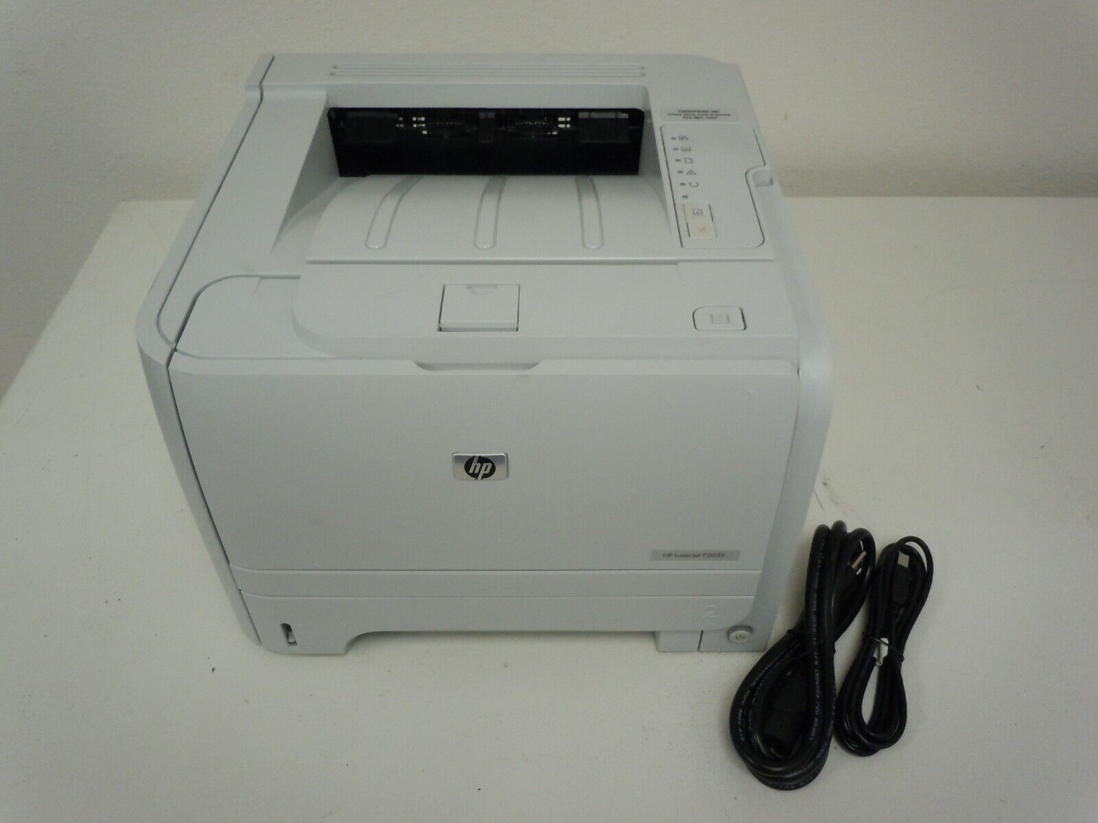 Mint Condition HP LaserJet P2035N Printer w/Network USB + New Cables + Warranty