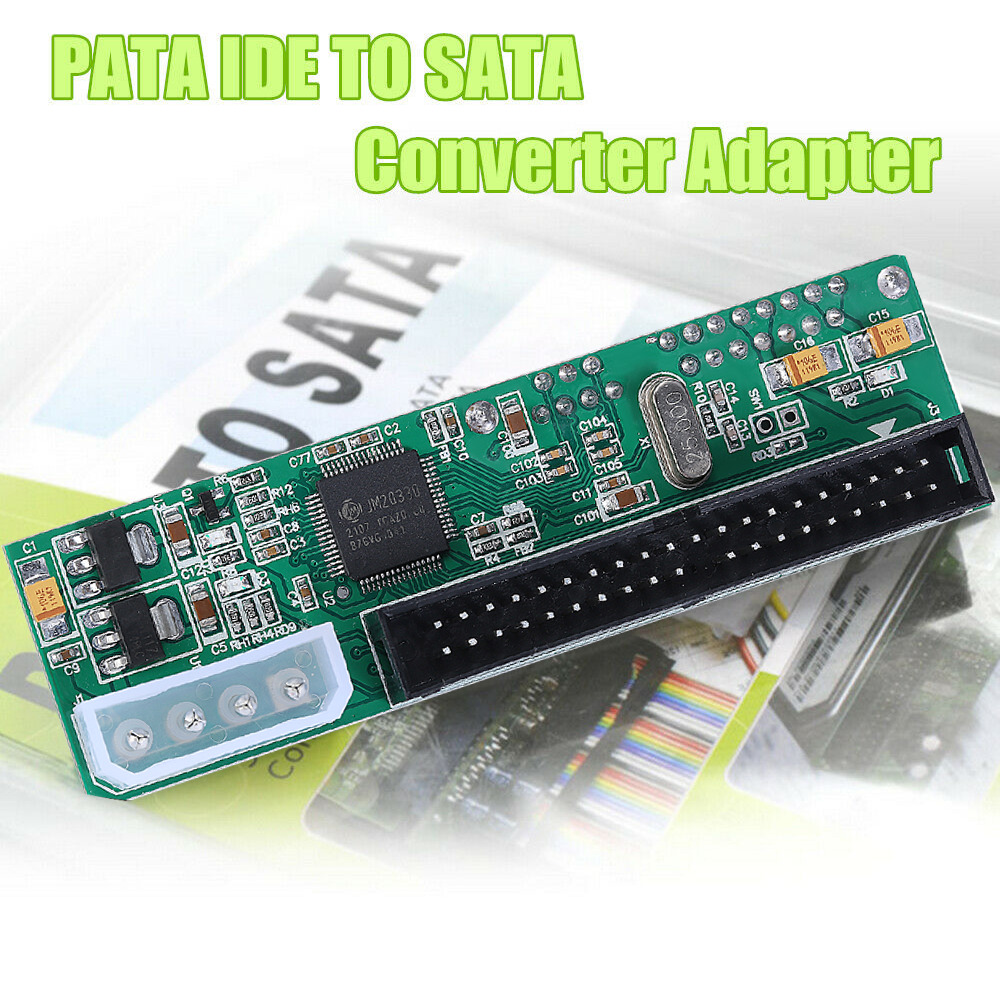 10pcs PATA IDE TO SATA Converter Adapter Plug&Play 7+15 Pin 3.5/2.5 SATA HDD DVD