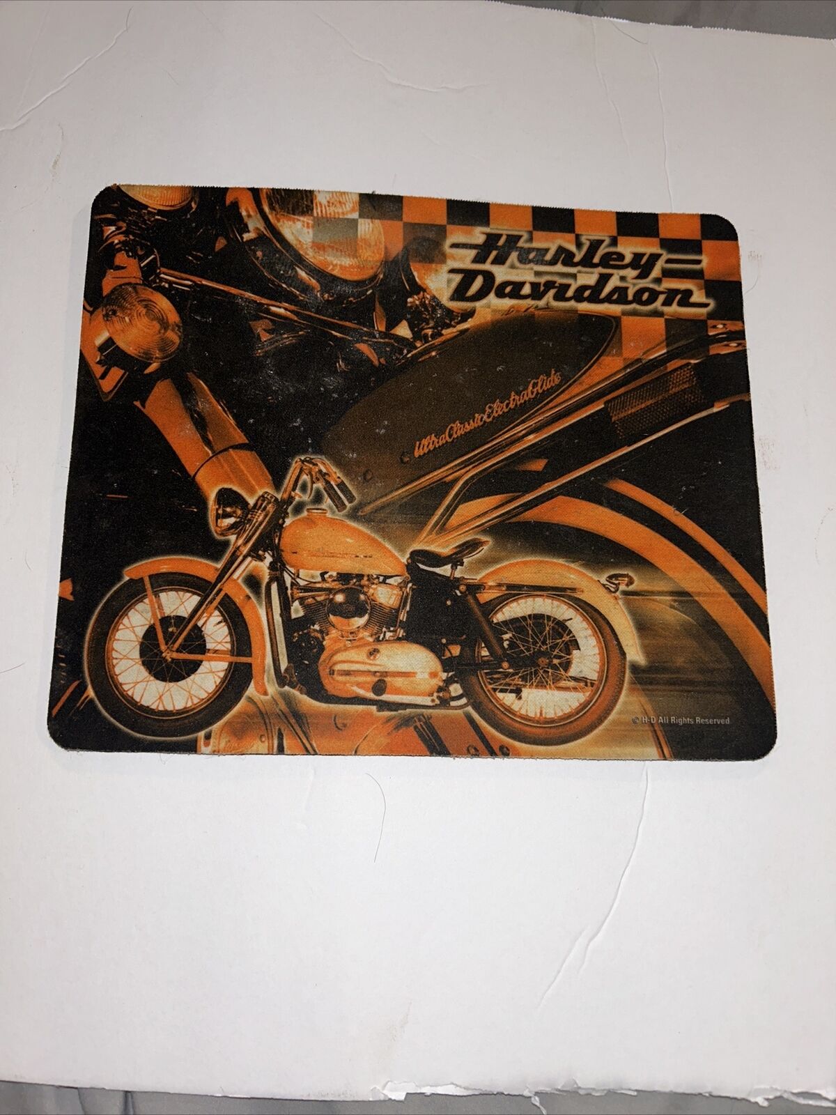 Vintage Mouse Pad: Harley-Davidson - ElectraGlide