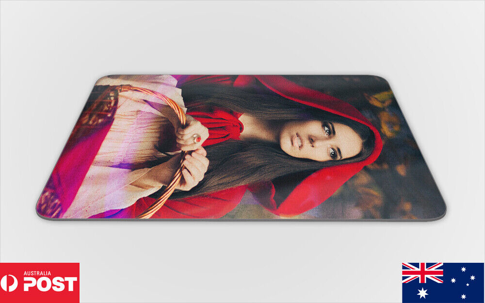 MOUSE PAD DESK MAT ANTI-SLIP|SEXY GIRL LITTLE RED RIDING HOOD