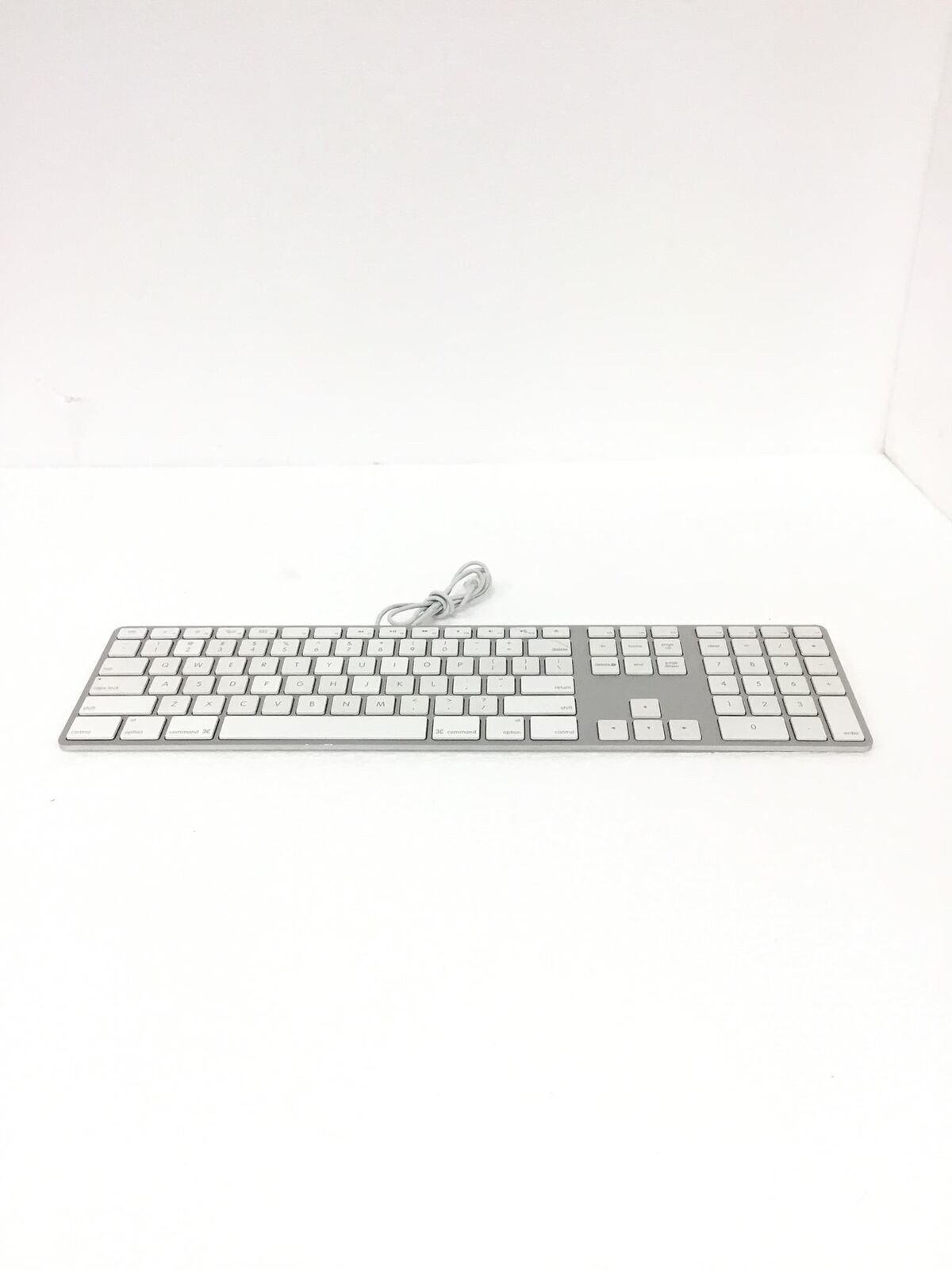 Apple White Aluminum USB Wired Keyboard iMAC G3 G4 G5 eMAC A1243 Slim Mac QTY