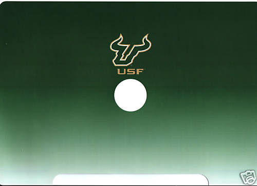 University of South Florida Bulls laptop computer skin 