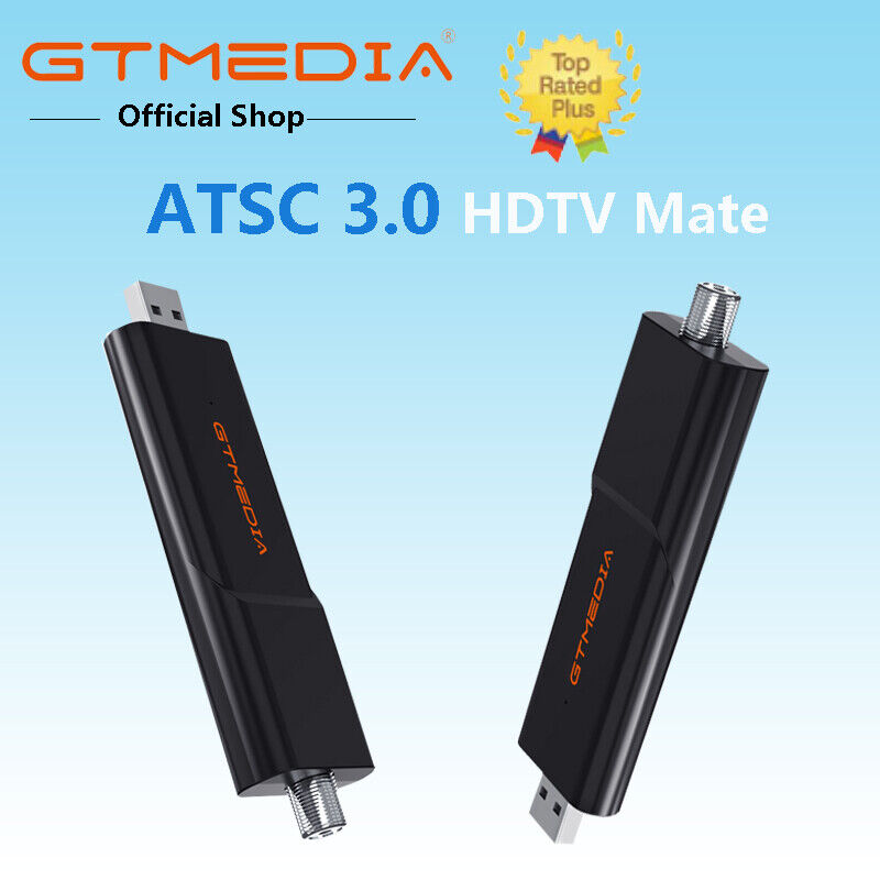 US GTMEDIA 4K ATSC 3.0 TV Tuner Receiver ATSC Digital Converter for Android 9.0