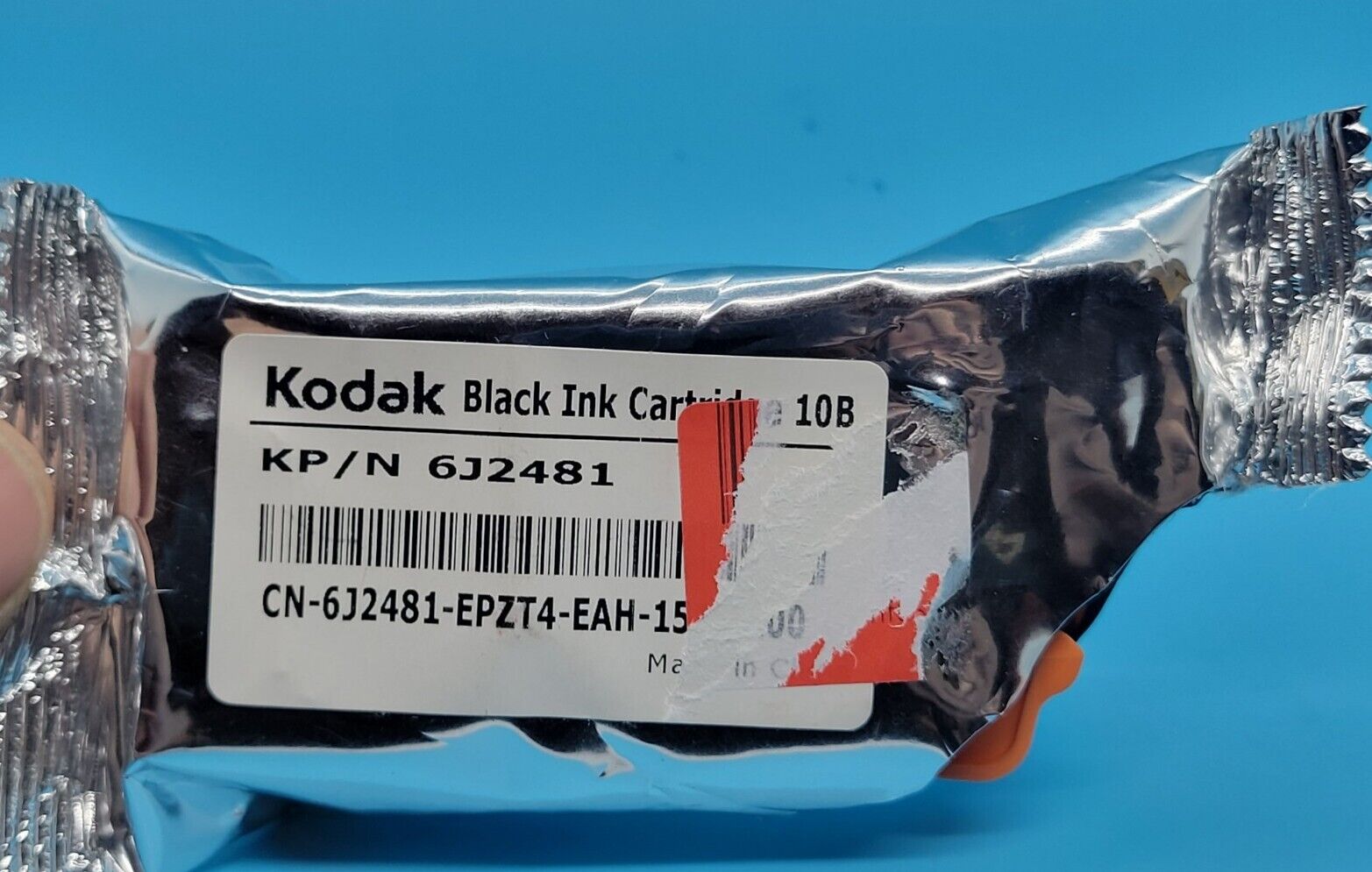 Kodak 10B Black Ink Cartridge Genuine New Sealed