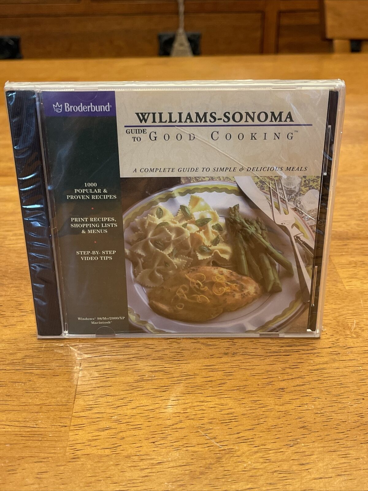 Broderbund Williams Sonoma Guide To Good Cooking 1996 NIP
