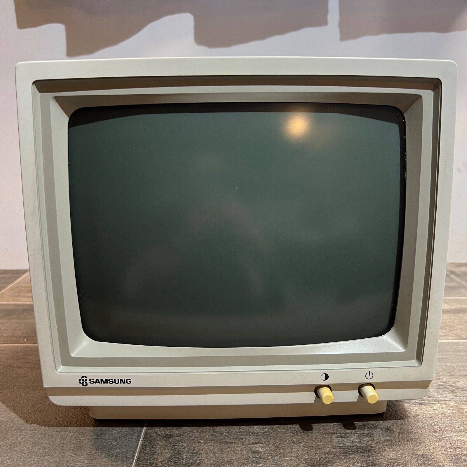 Vintage Samsung Computer Display, MD-1255H, 1984 Dated, Made in Korea