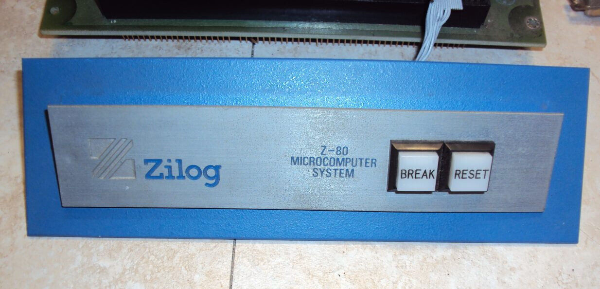 ZILOG Z80 Mini Computer, has Dram, Static ram, CTC board, CPU board, Power Sup.
